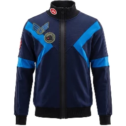 Blue Cotton Women's Sweatshirt