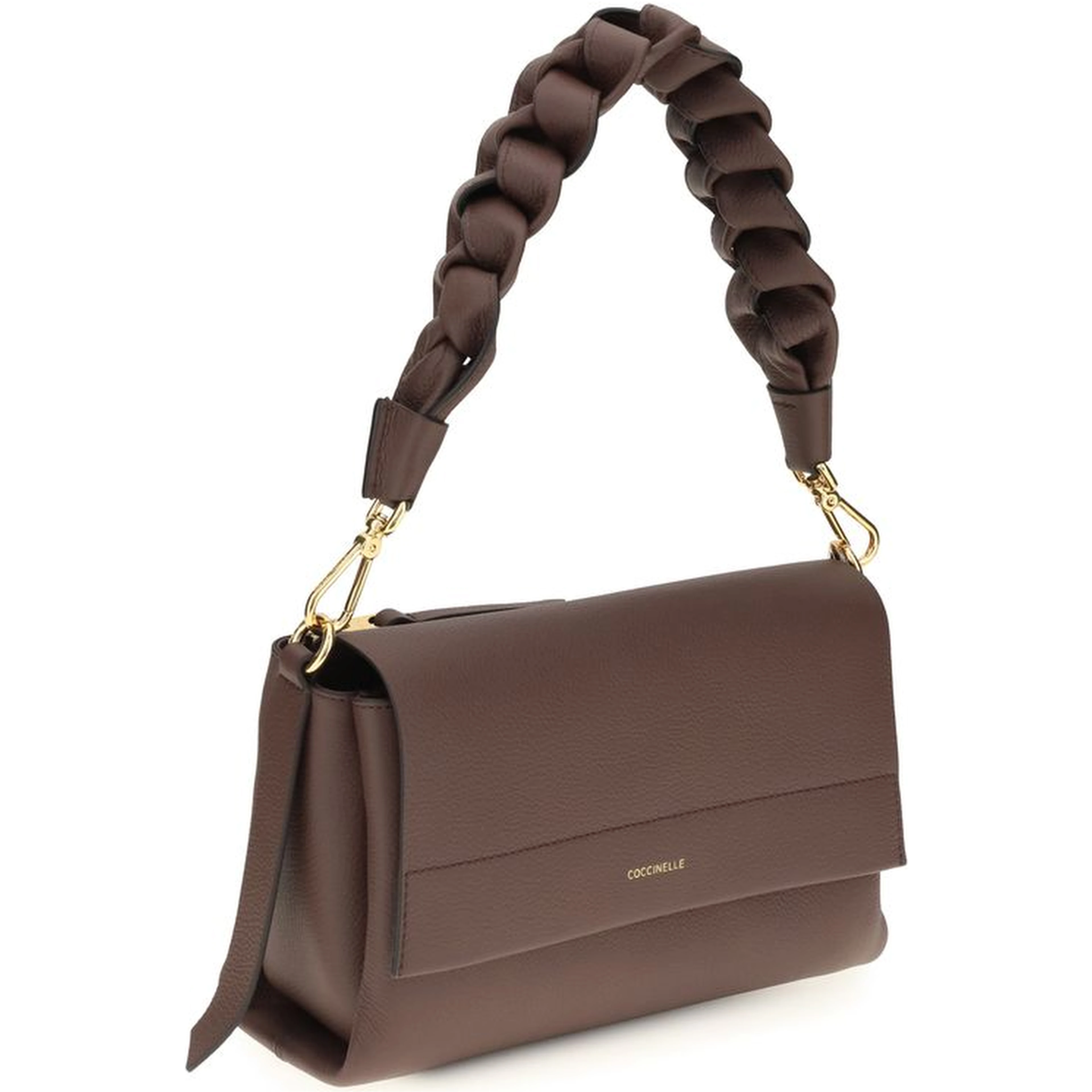 Brown Calf Leather Bos Taurus Shoulder Bag