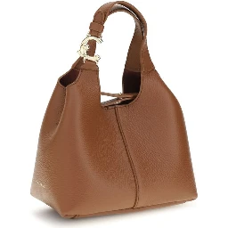 Brown Calf Leather Bos Taurus Shoulder Bag