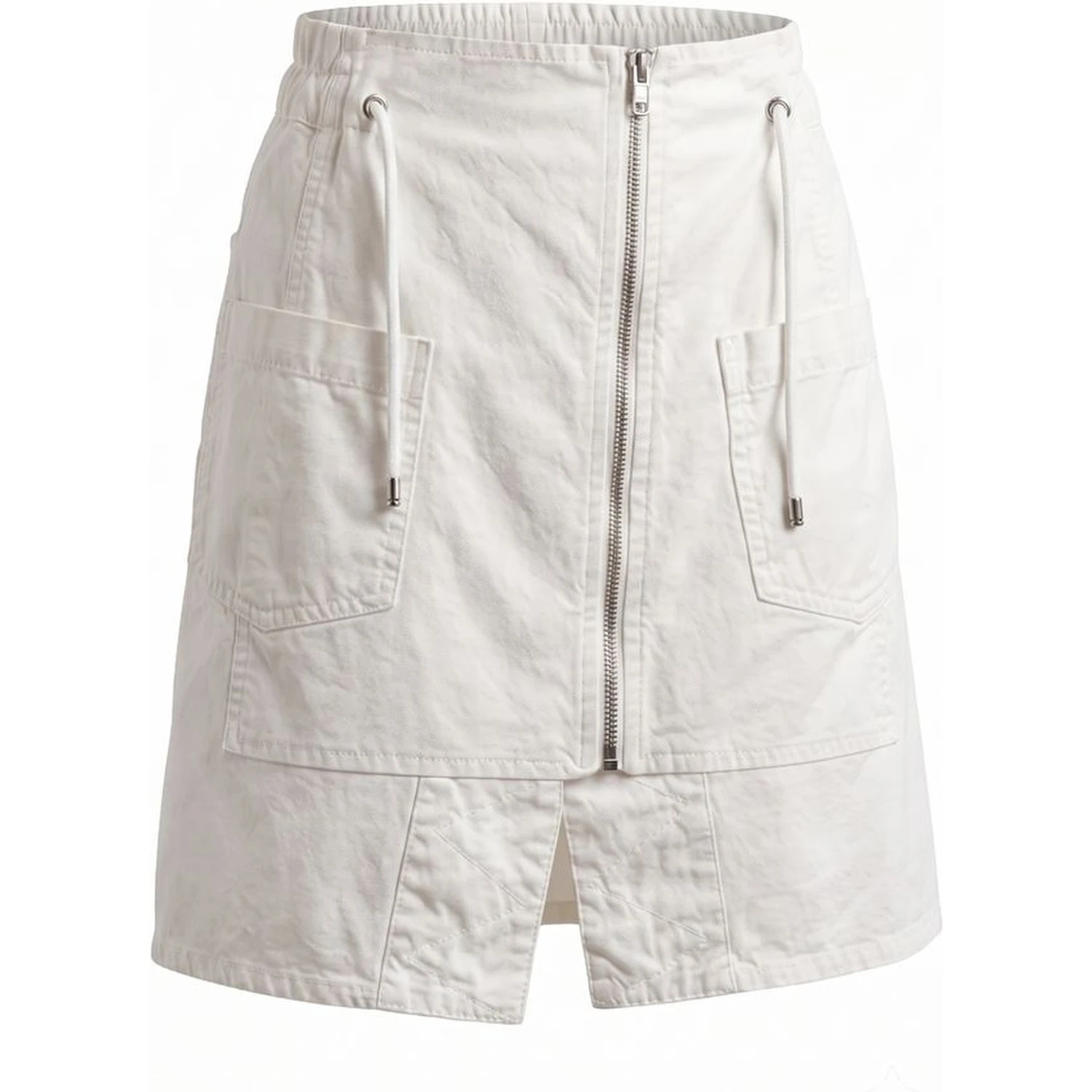 White Material Women Skirt