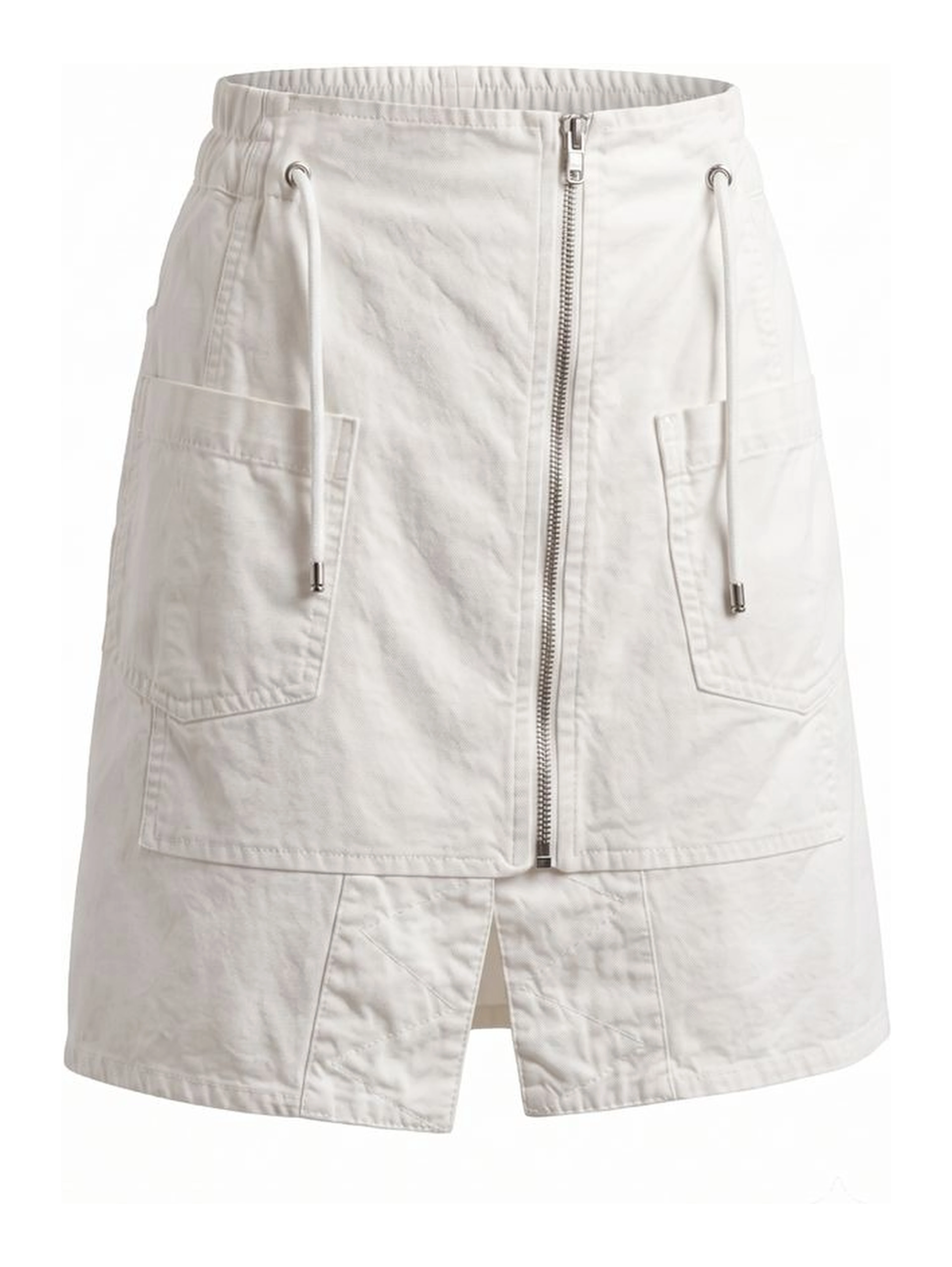 White Material Women Skirt