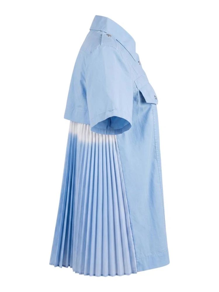 Light Blue Cotton Women Shirt alternative
