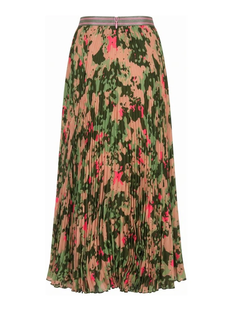 Pink Polyester Women Skirt alternative