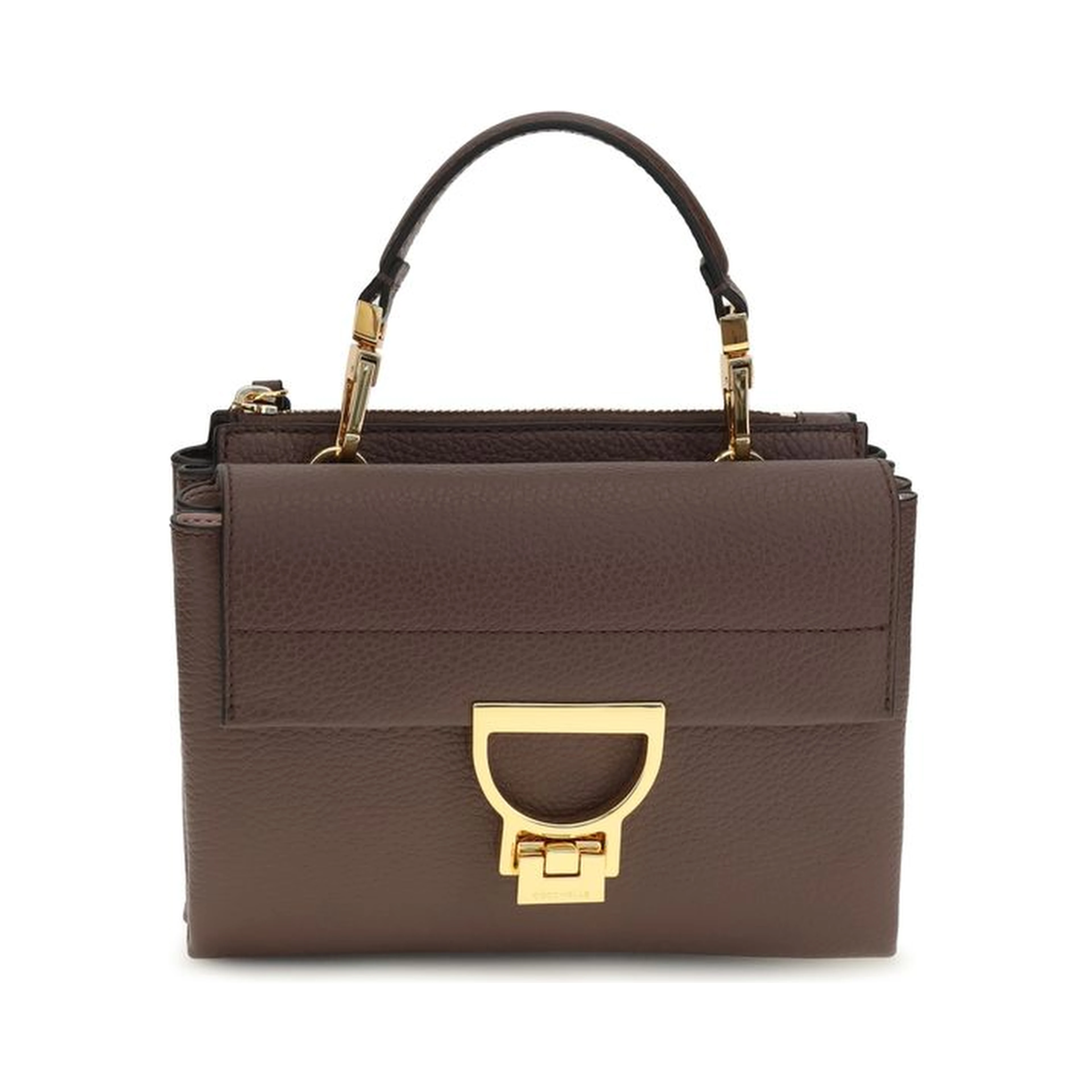 Brown Calf Leather Bos Taurus Handbag