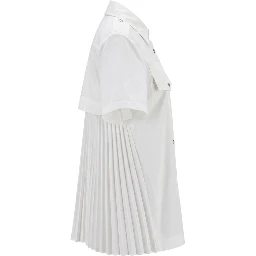White Cotton Women Shirt