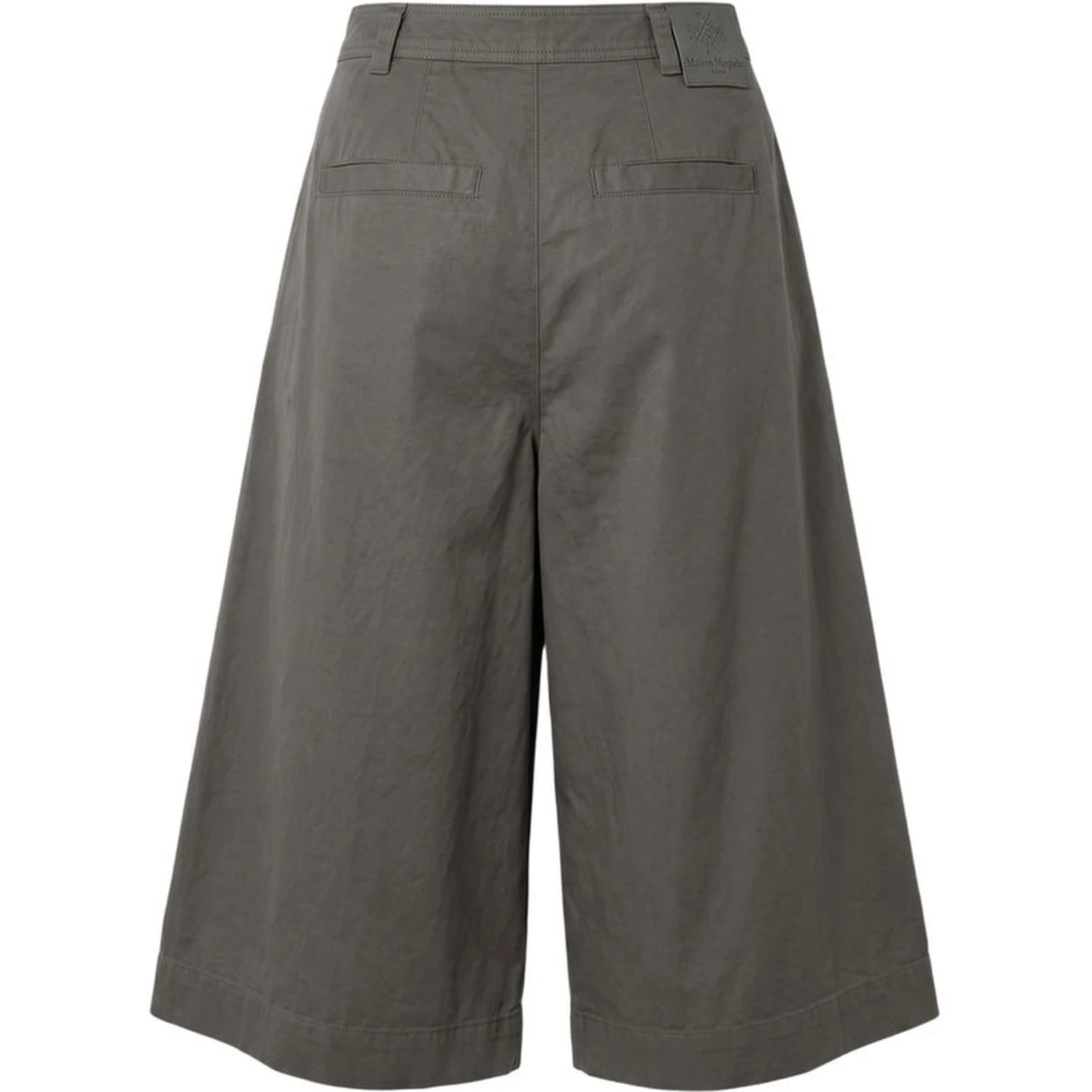 Grey Cotton Women Shorts