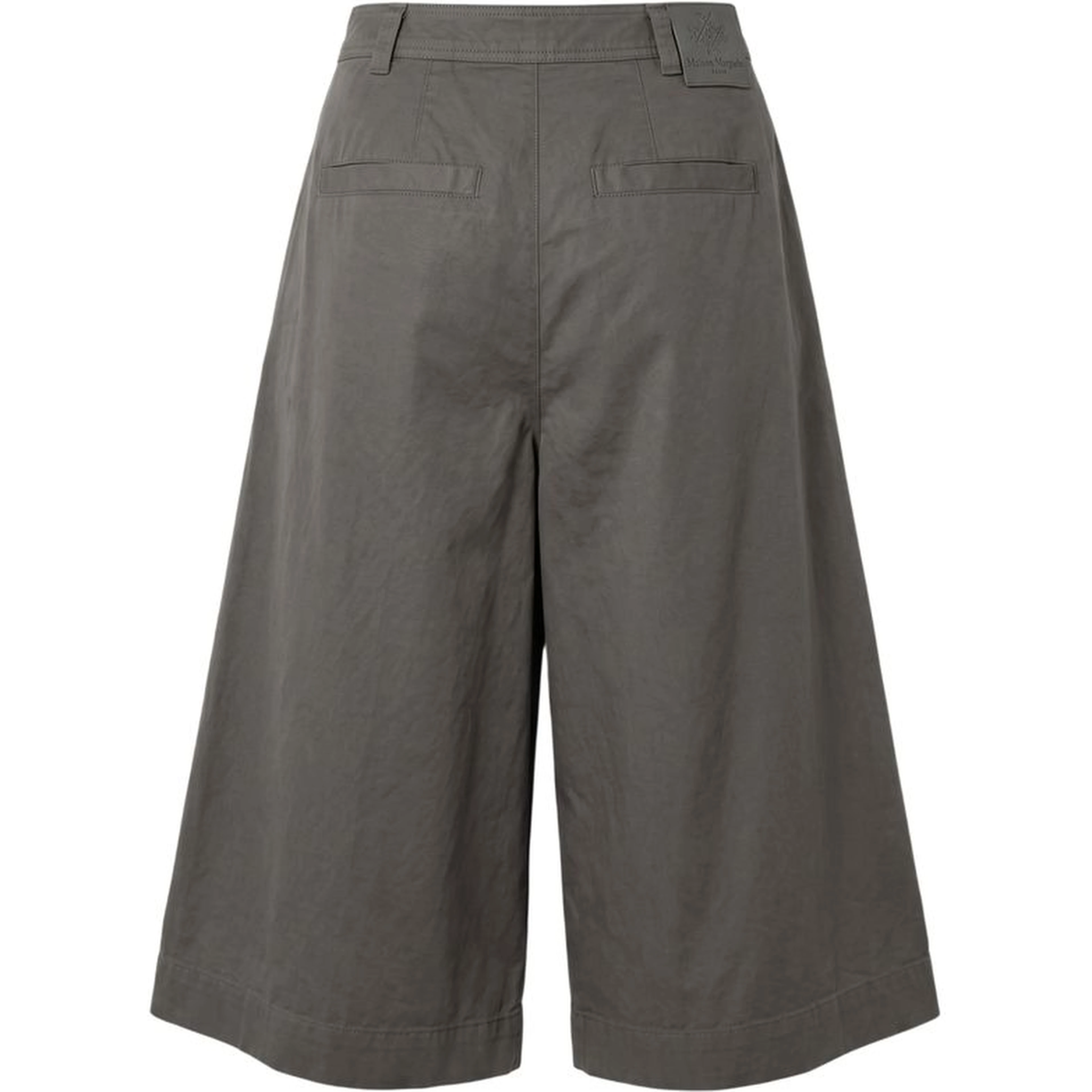 Grey Cotton Women Shorts