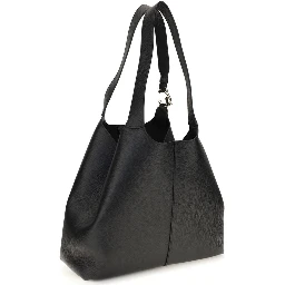 Black Calf Leather Bos Taurus Shoulder Bag