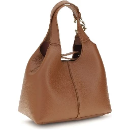 Brown Calf Leather Bos Taurus Shoulder Bag