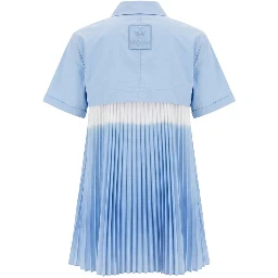 Light Blue Cotton Women Shirt