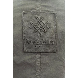 Grey Cotton Women Shirt
