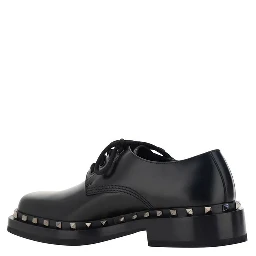 Black Calfskin Oxfords And Derbies