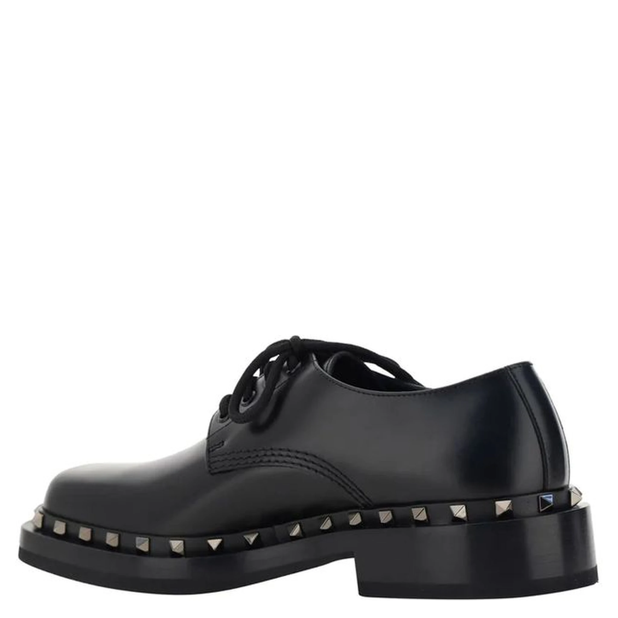 Black Calfskin Oxfords And Derbies