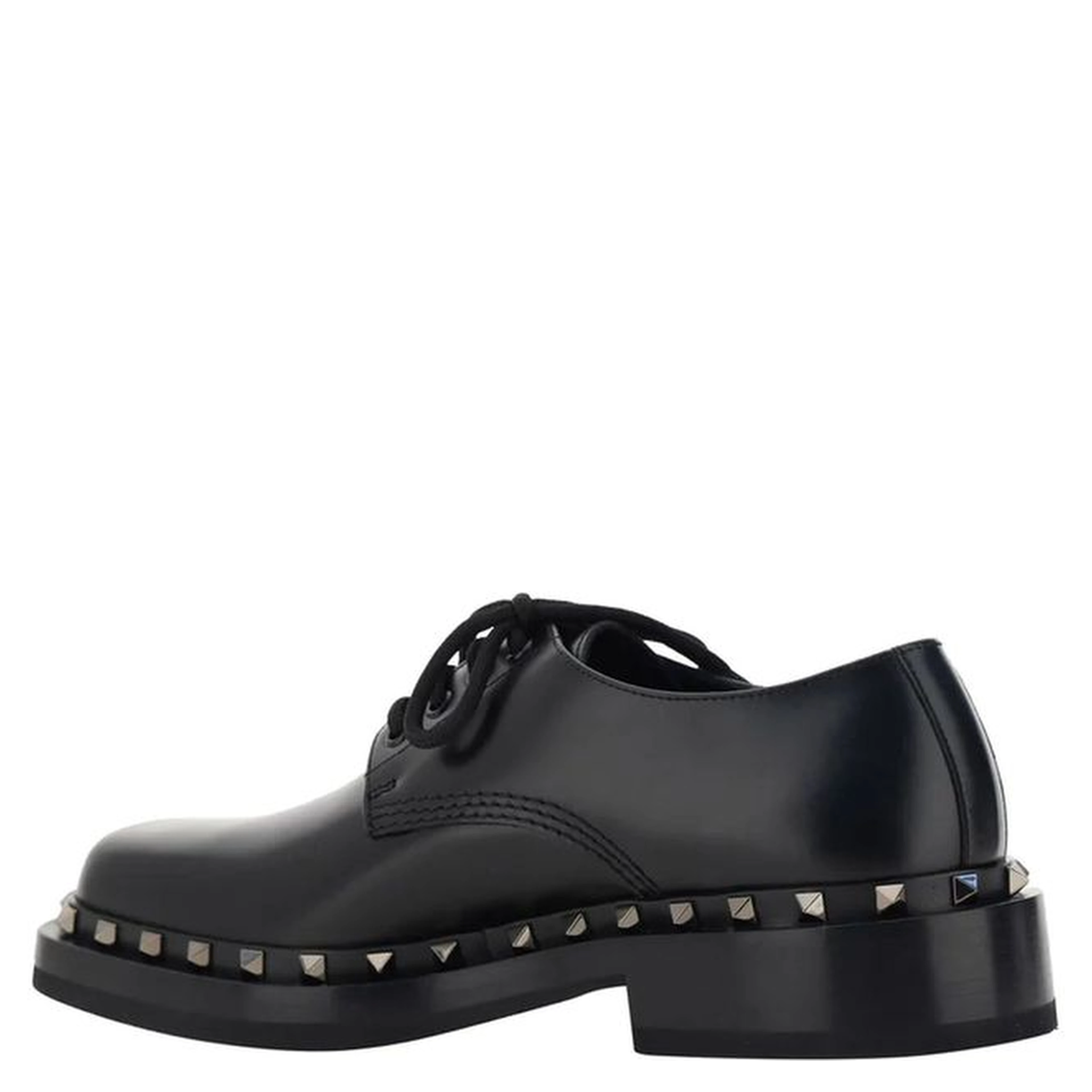 Black Calfskin Oxfords And Derbies