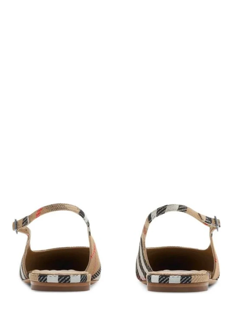 Brown Fabric Ballet Flats alternative