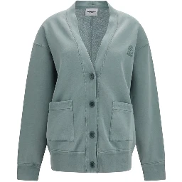 Gray Cotton Cardigan