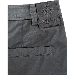 Grey Cotton Women Shorts
