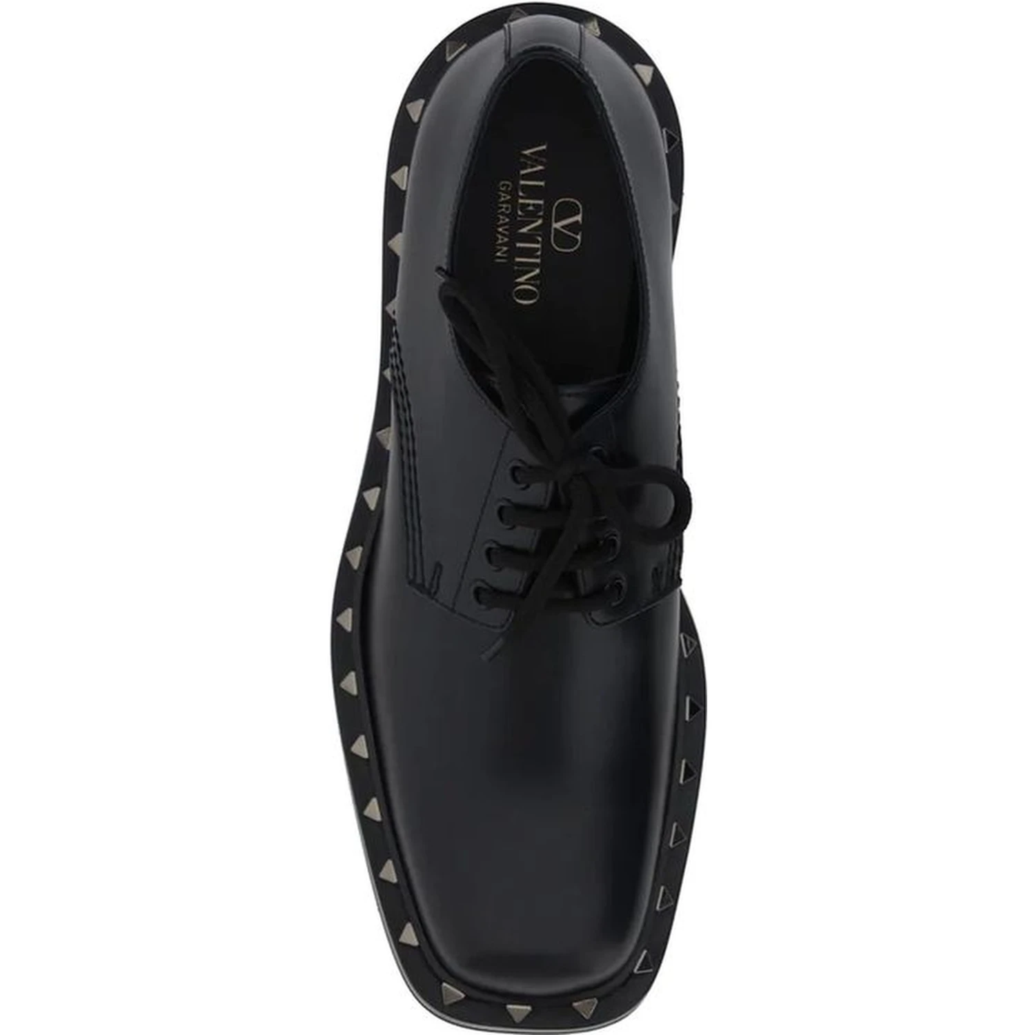 Black Calfskin Oxfords And Derbies