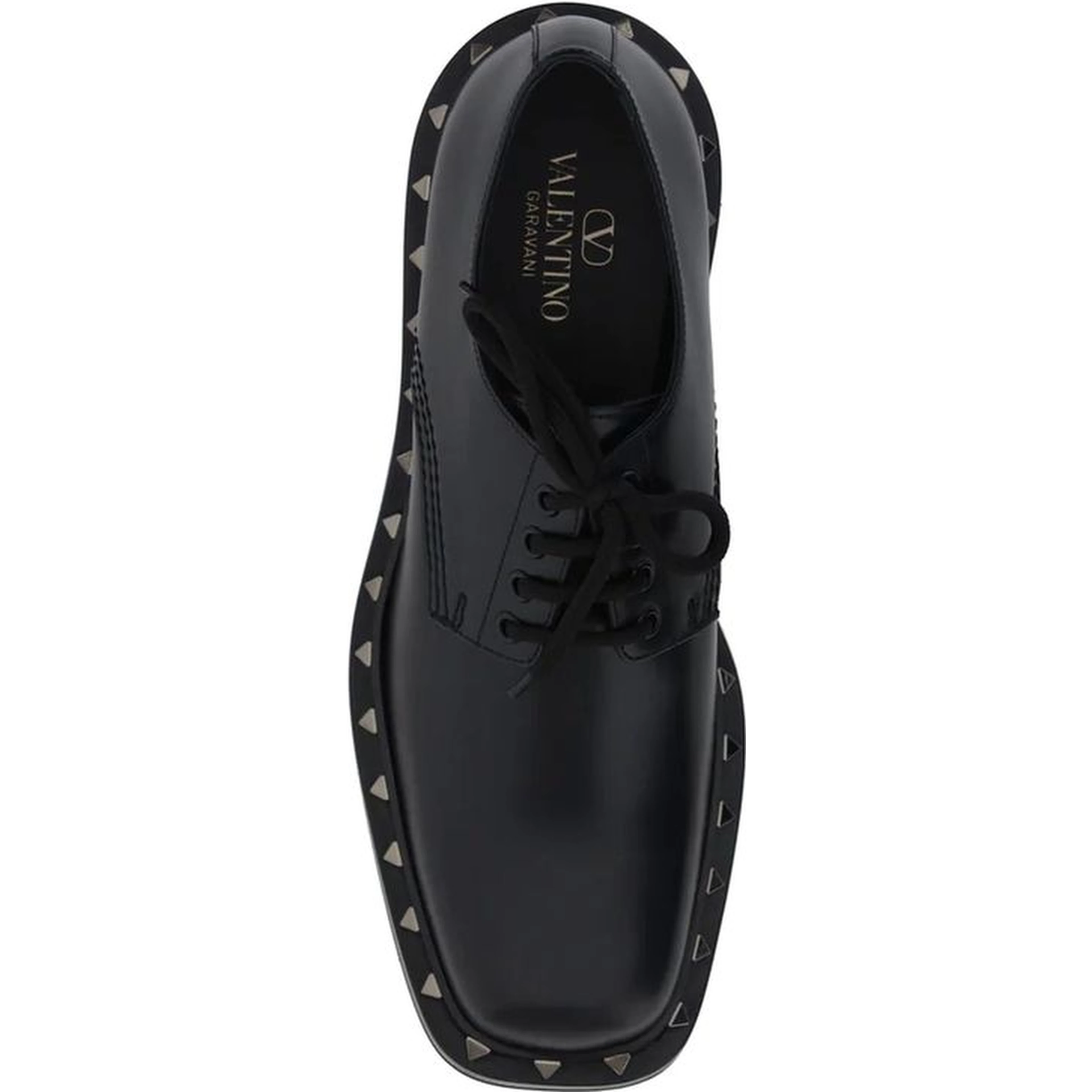 Black Calfskin Oxfords And Derbies