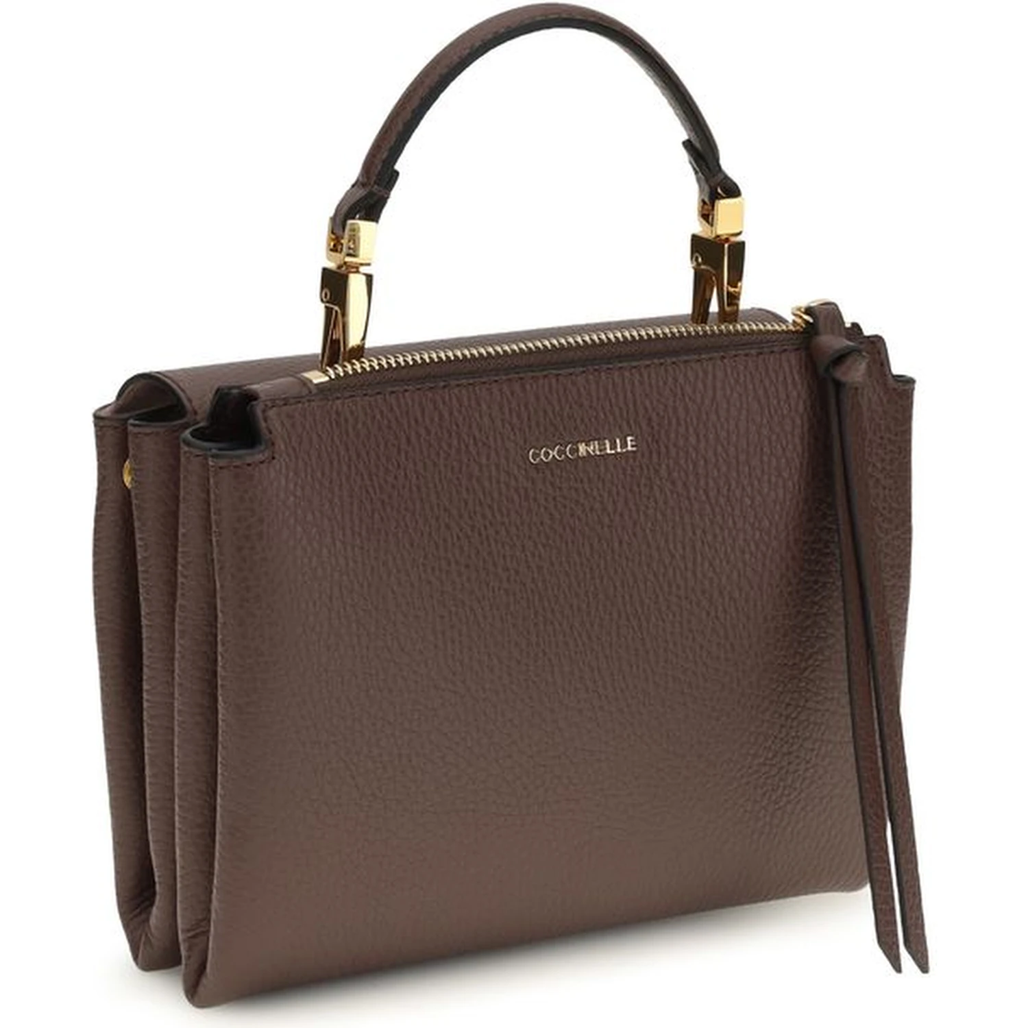 Brown Calf Leather Bos Taurus Handbag