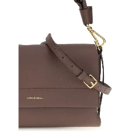 Brown Calf Leather Bos Taurus Shoulder Bag