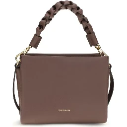 Bicolor Calf Leather Bos Taurus Handbag