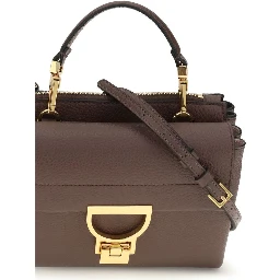 Brown Calf Leather Bos Taurus Handbag