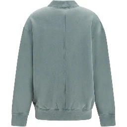 Gray Cotton Cardigan
