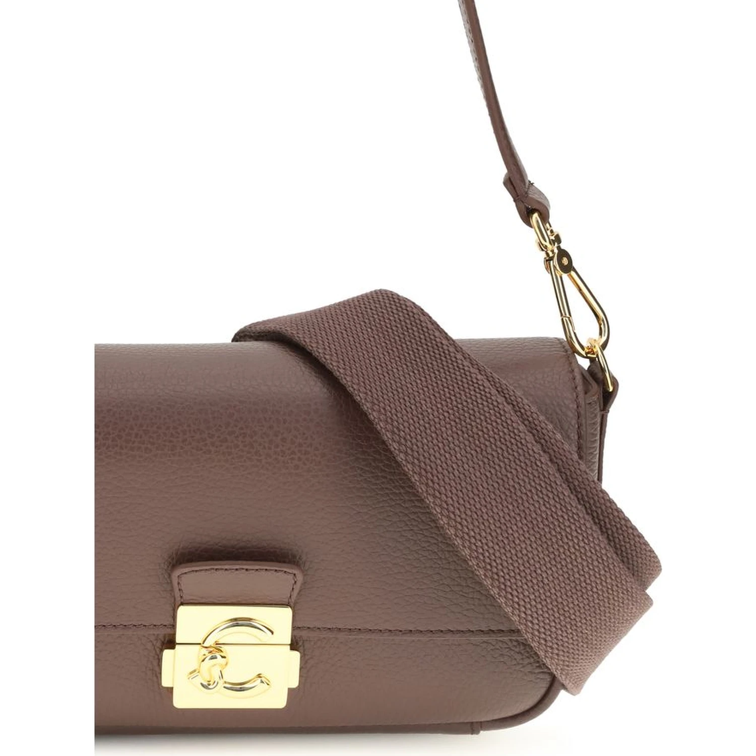 Brown Calf Leather Bos Taurus Shoulder Bag
