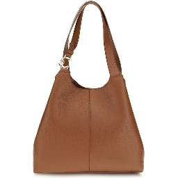 Brown Calf Leather Bos Taurus Shoulder Bag