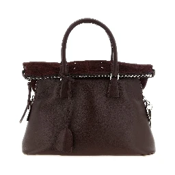 Bordeaux Calfskin Shoulder Bag