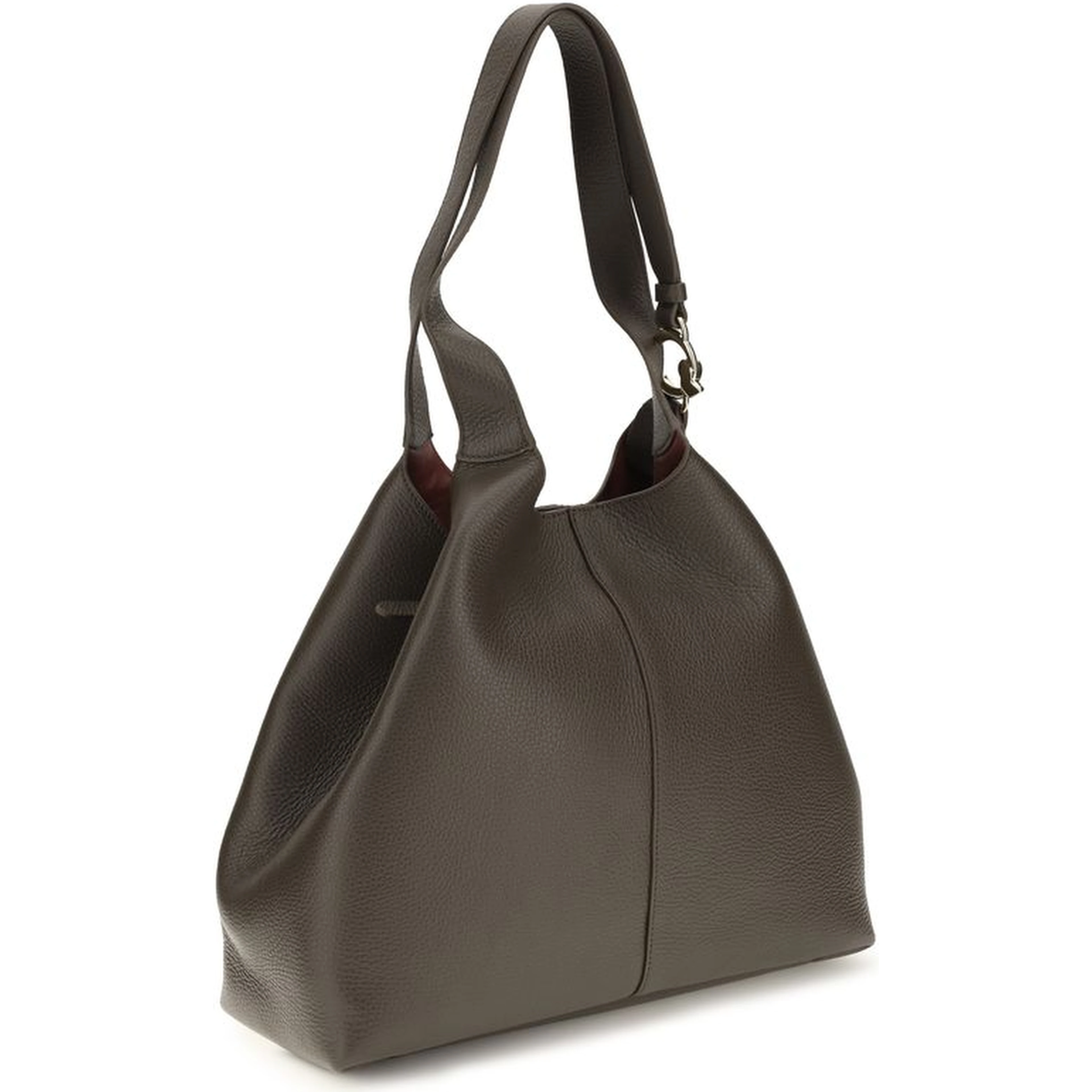 Brown Calf Leather Bos Taurus Shoulder Bag