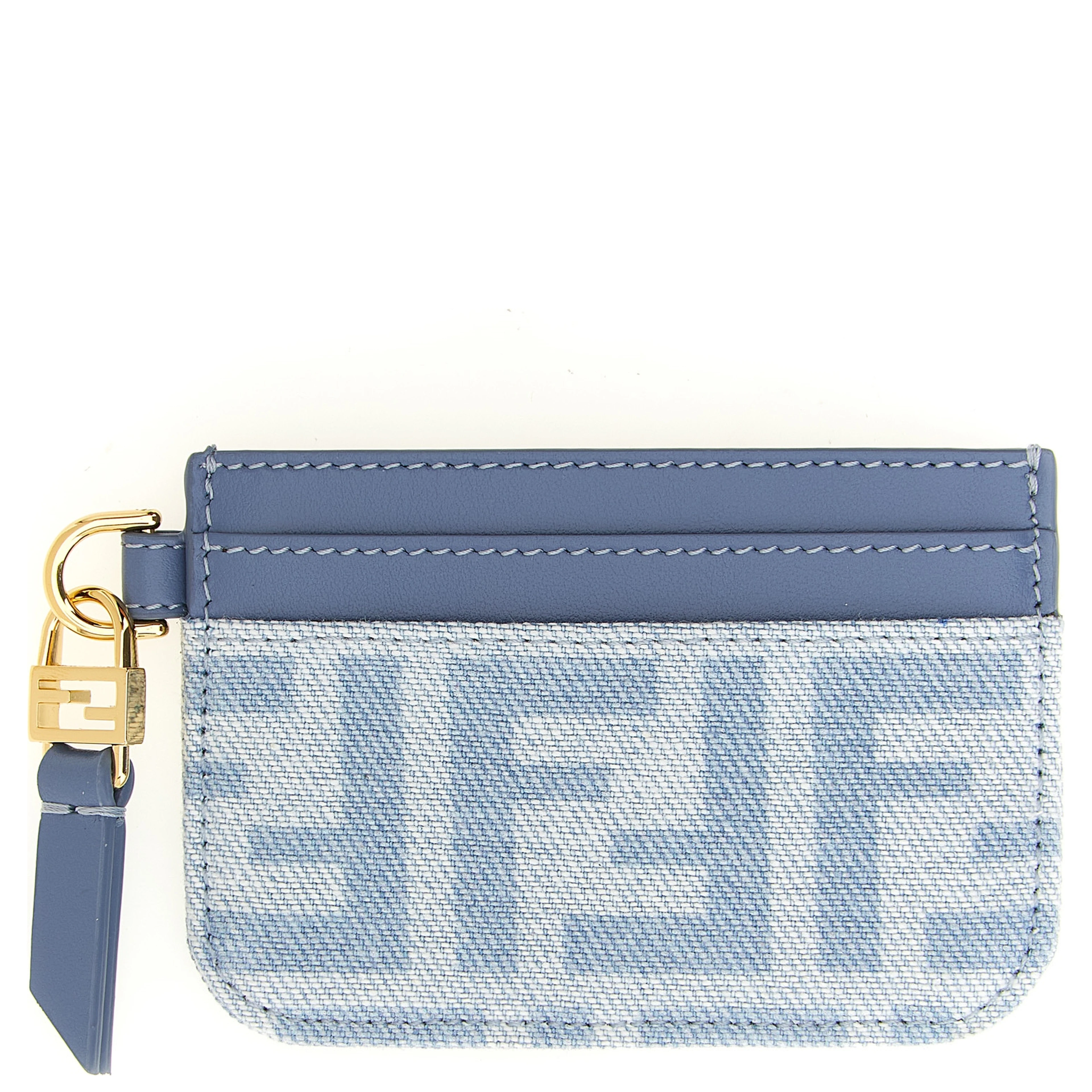Blue Cotton Cardholder