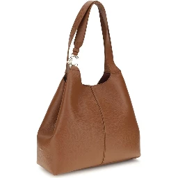 Brown Calf Leather Bos Taurus Shoulder Bag