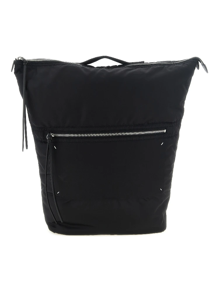 Black Polyamide Backpack