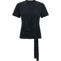 Blue Lyocell T-Shirt