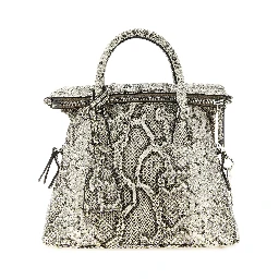 Gray Goatskin Shoulder Bag
