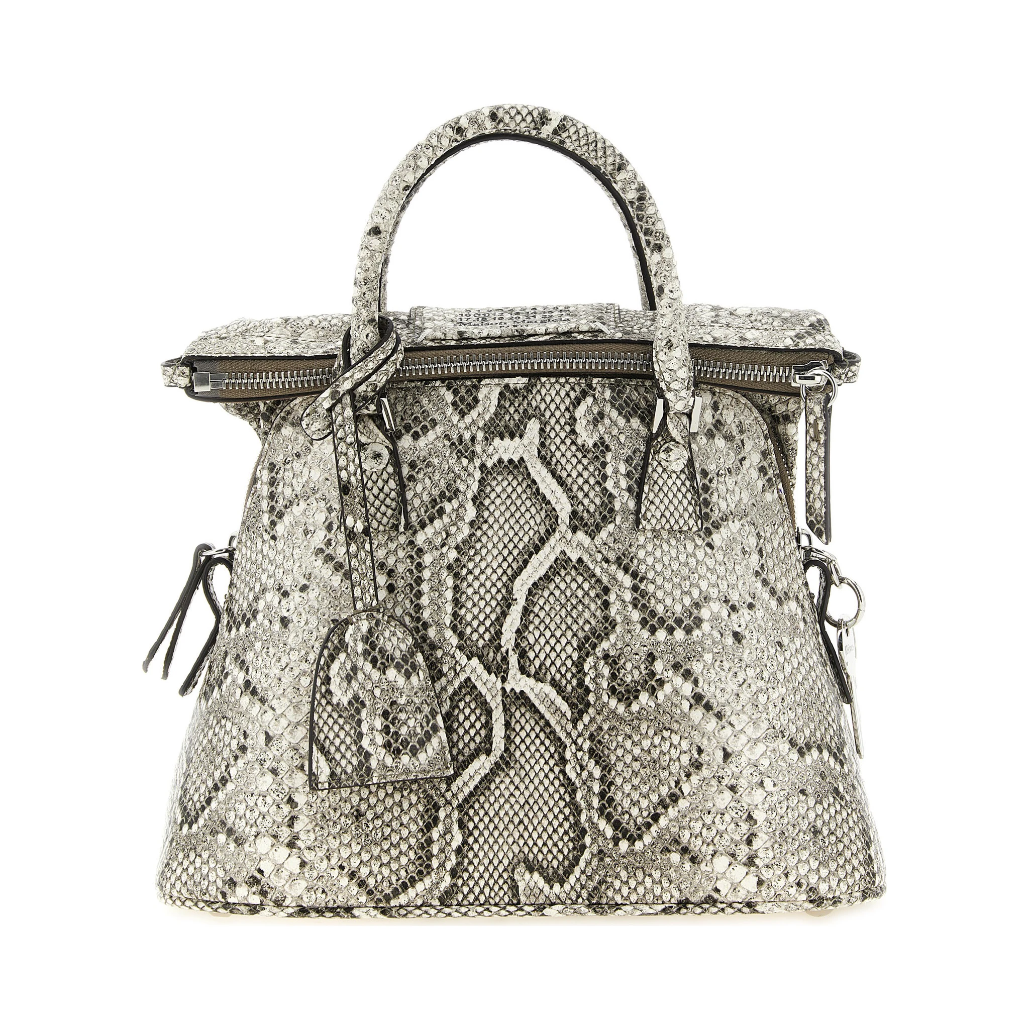 Gray Goatskin Shoulder Bag