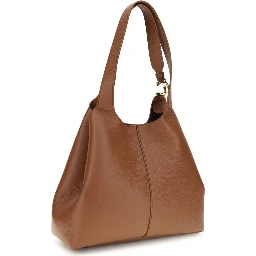 Brown Calf Leather Bos Taurus Shoulder Bag