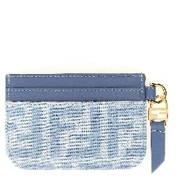 Blue Cotton Cardholder