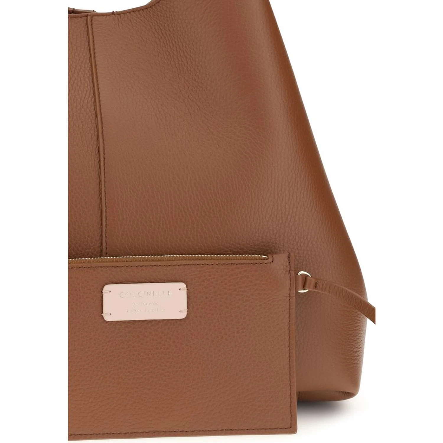 Brown Calf Leather Bos Taurus Shoulder Bag