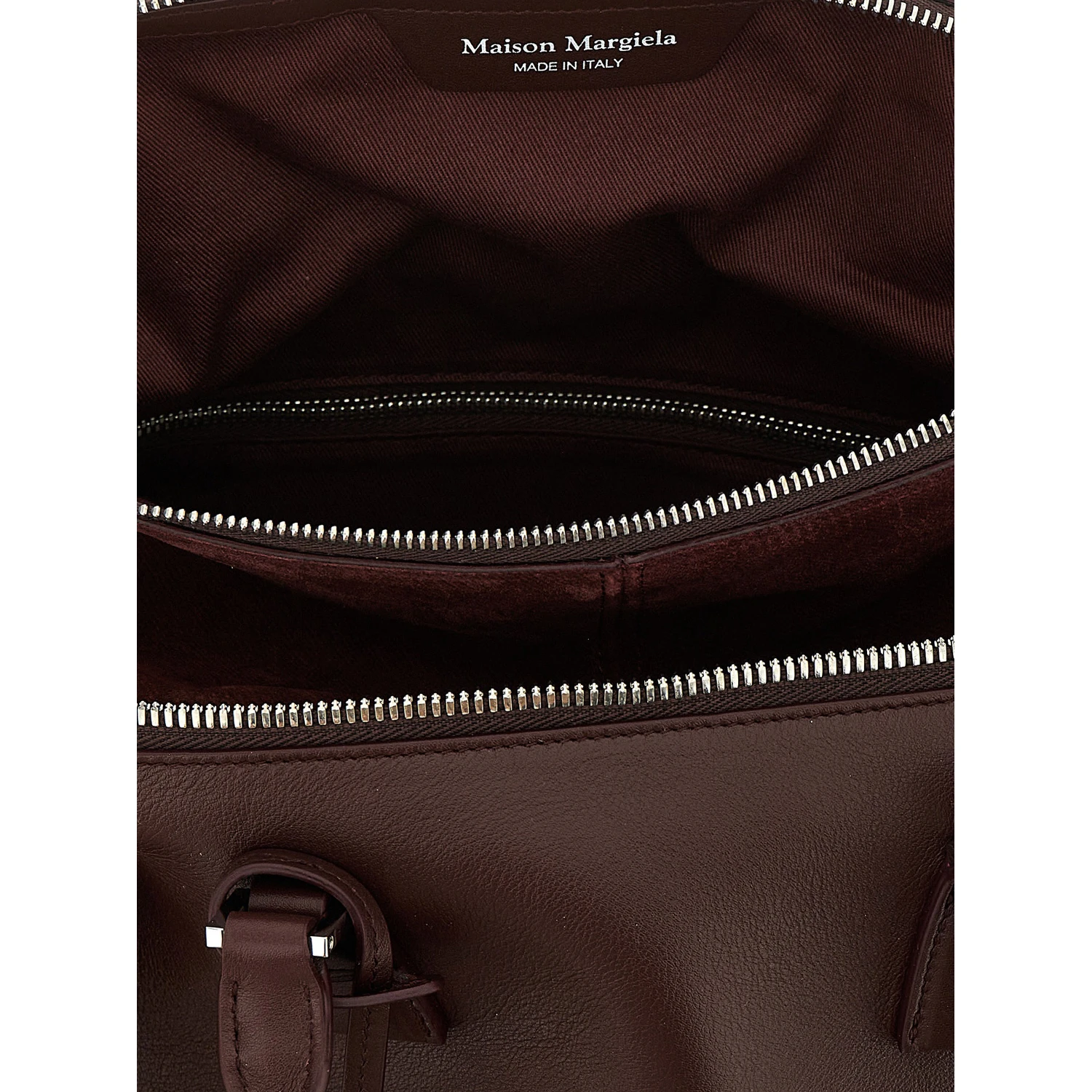 Bordeaux Calfskin Shoulder Bag
