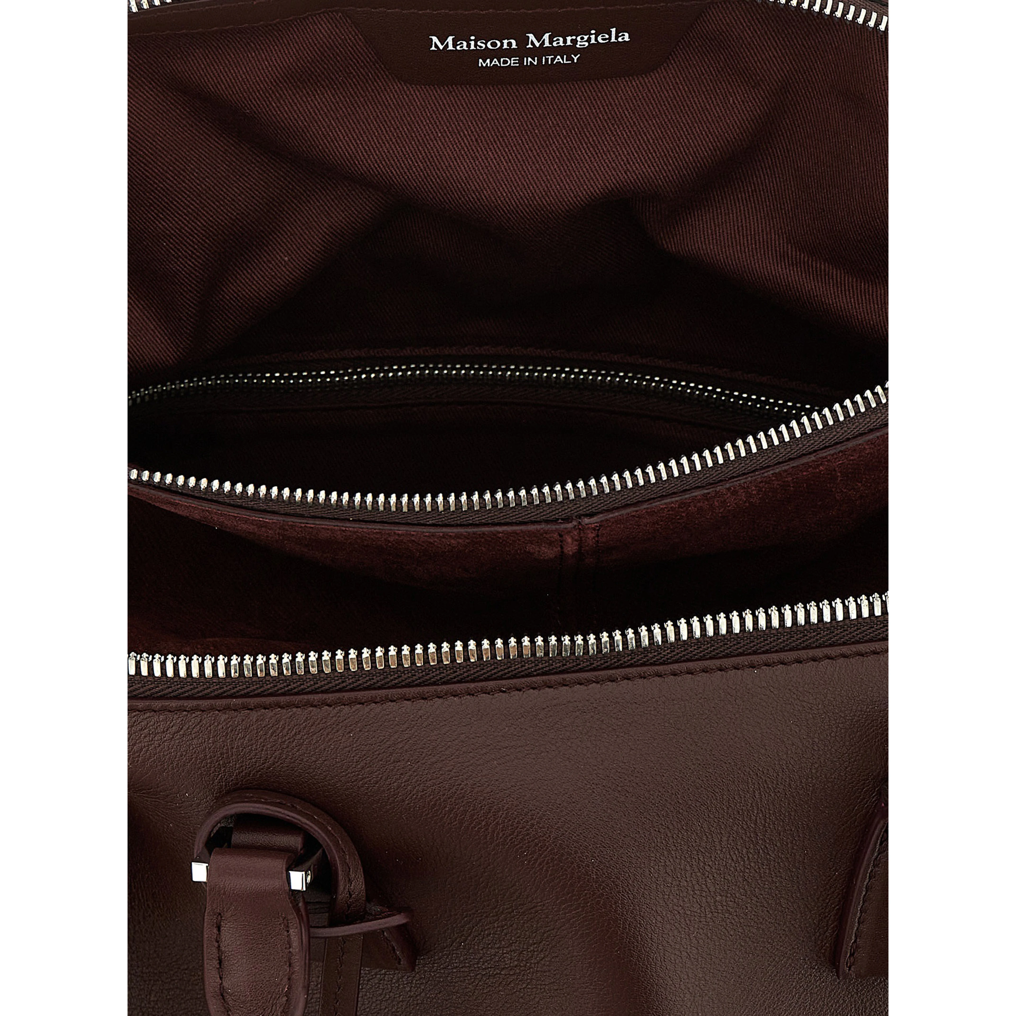 Bordeaux Calfskin Shoulder Bag