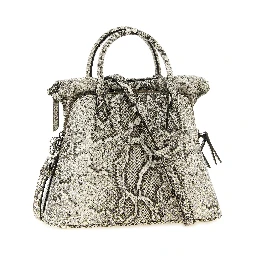 Gray Goatskin Shoulder Bag