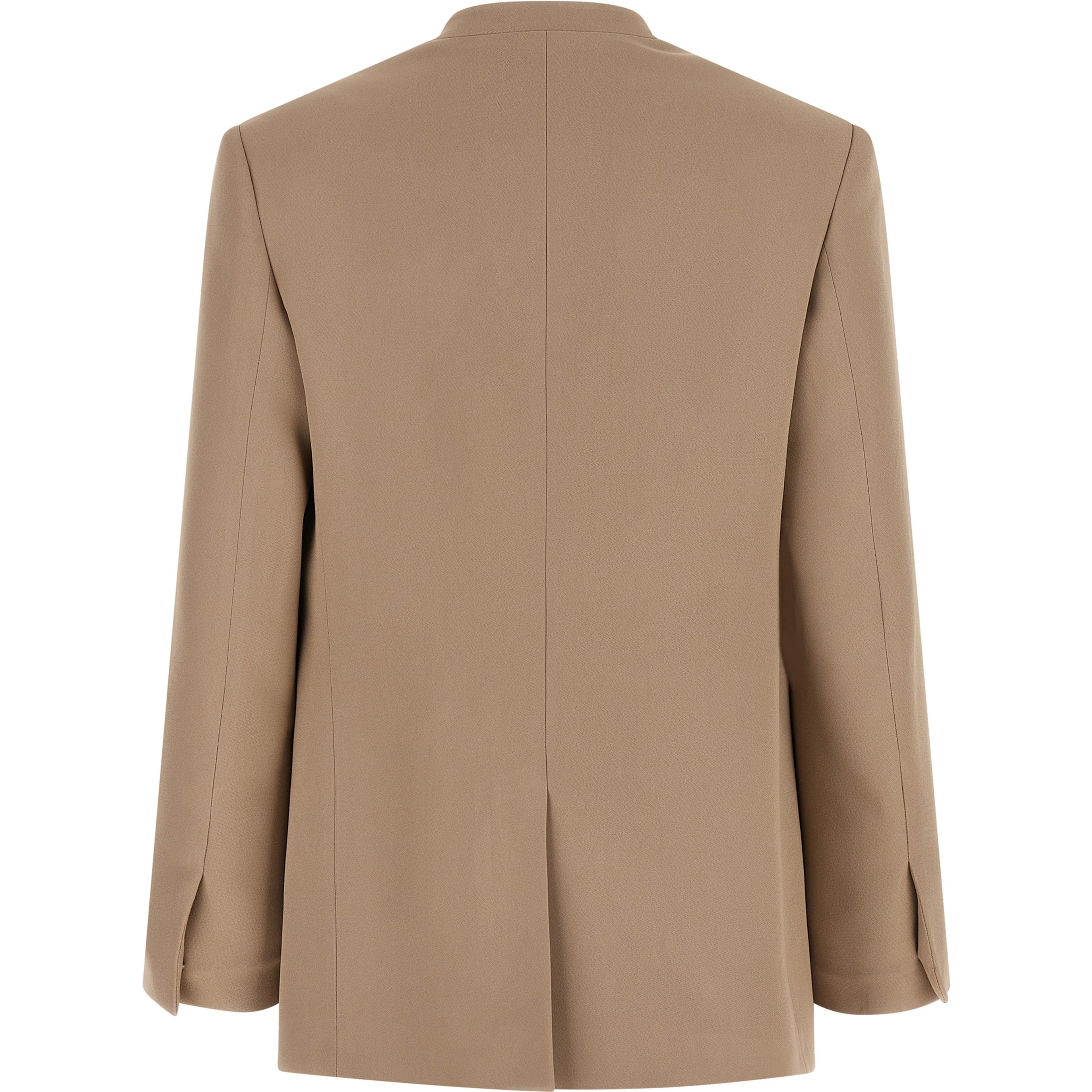 Beige Acetate Blazer