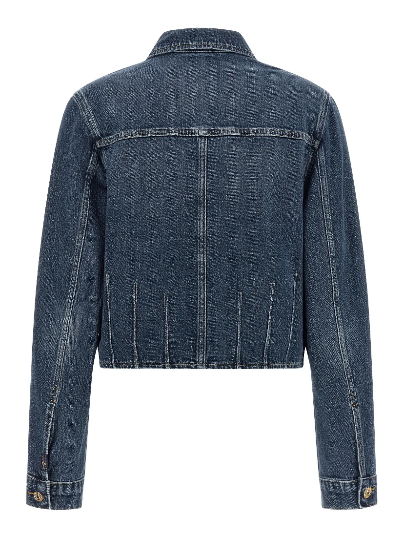 Blue Cotton Denim Jacket