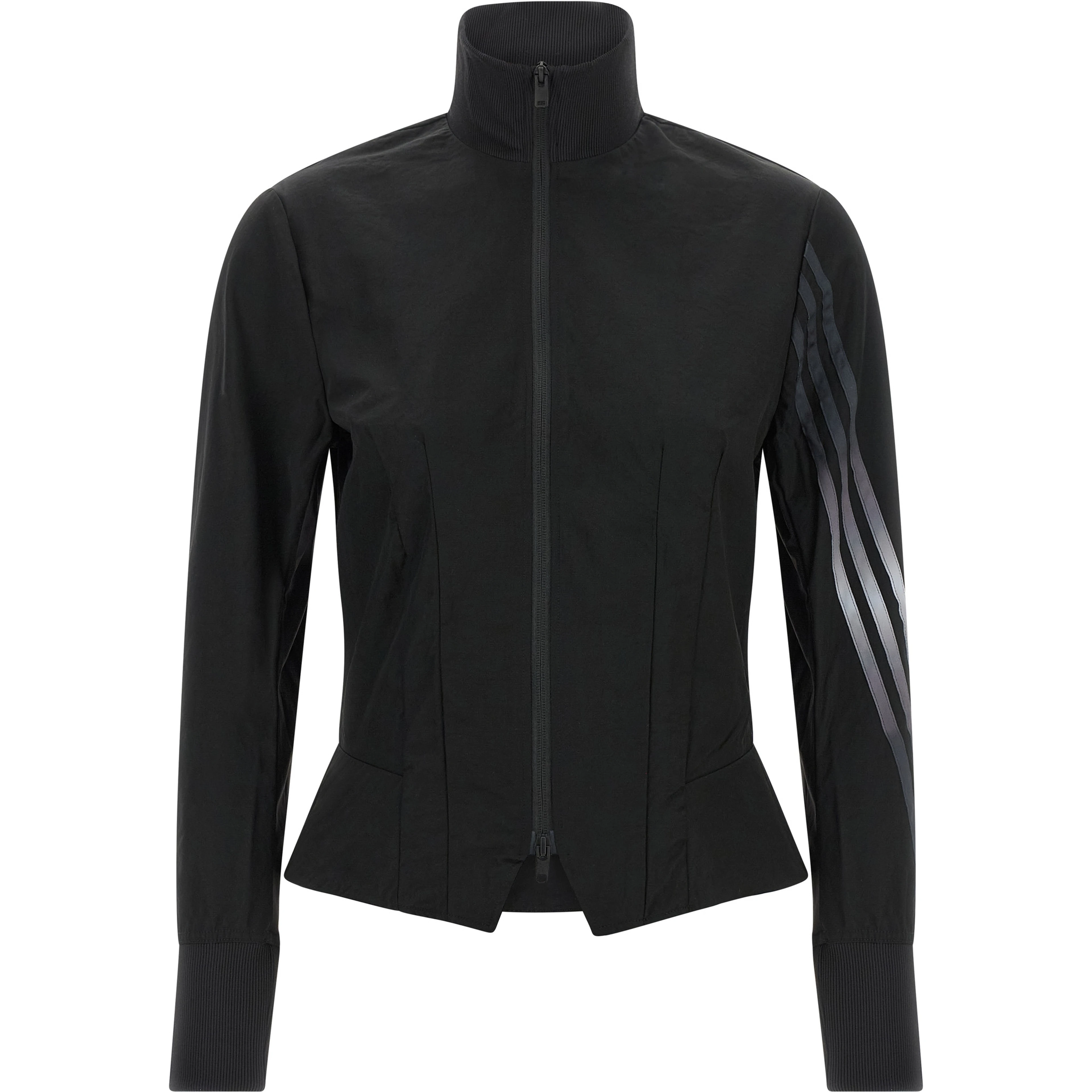 Black Polyamide Sweatshirt