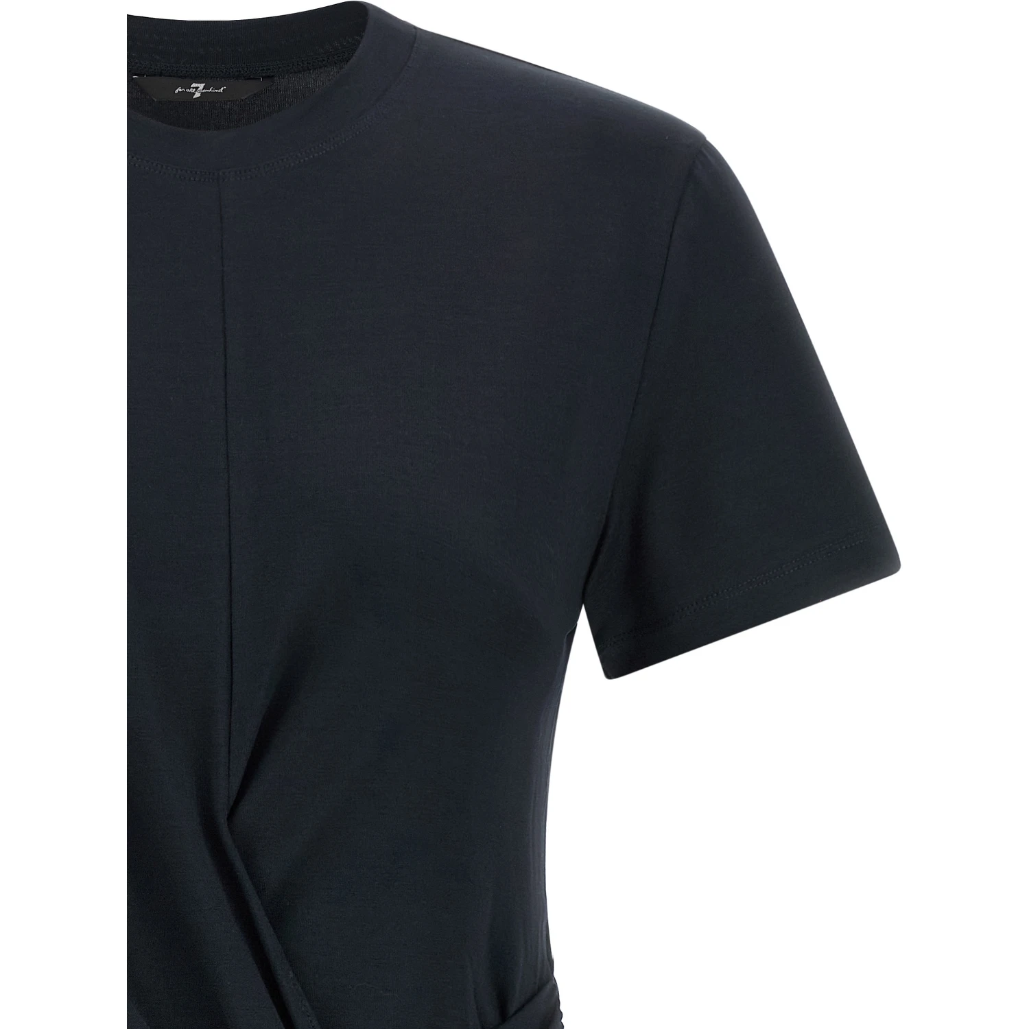Blue Lyocell T-Shirt