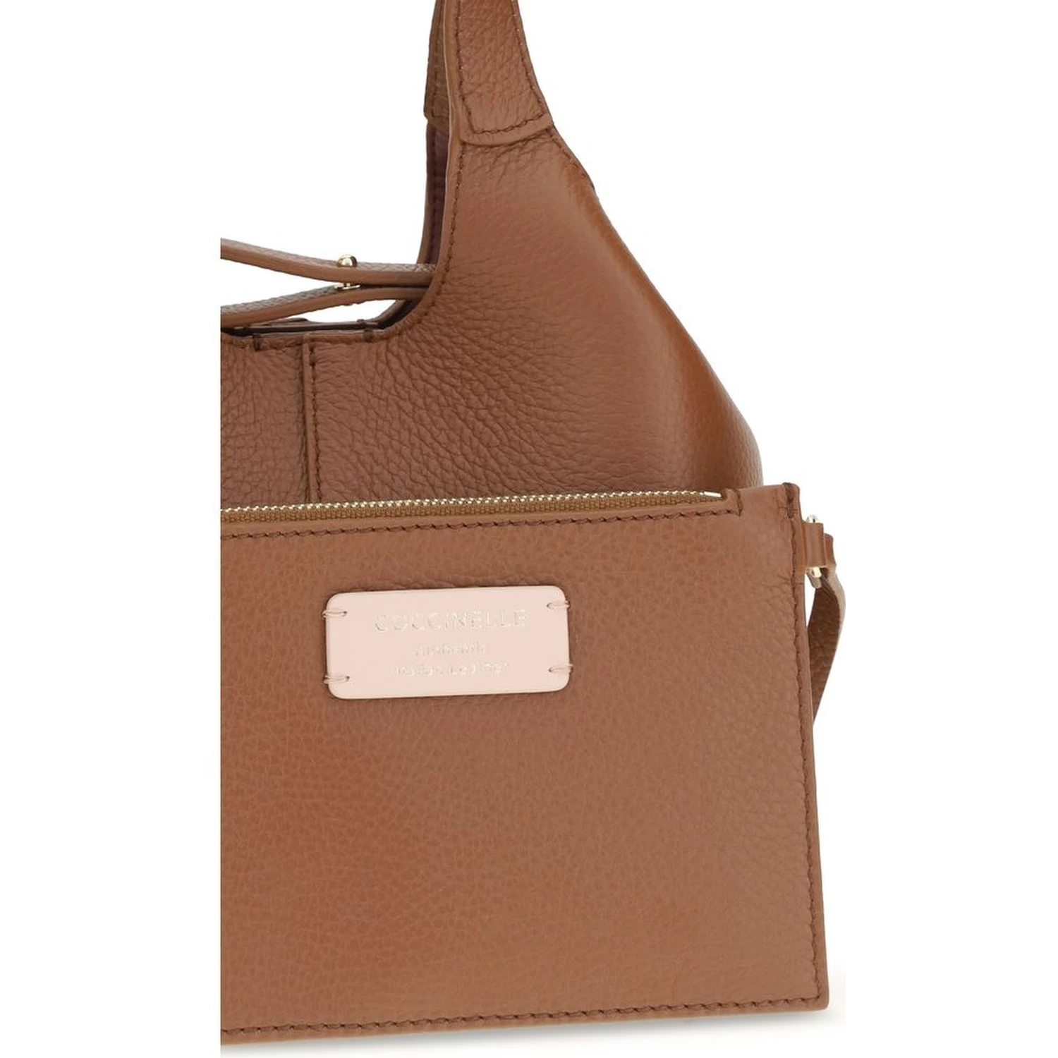 Brown Calf Leather Bos Taurus Shoulder Bag