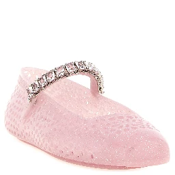 Multicolor Plastic Ballet Flats